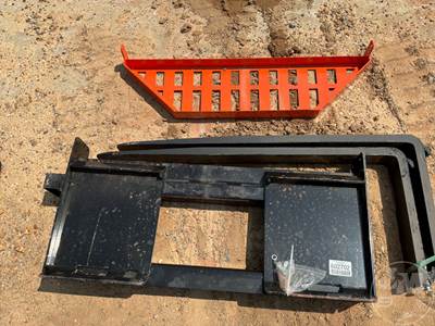 2026 Wolverine FK-11-48W Forks with Mast, Universal Skid Steer Mount