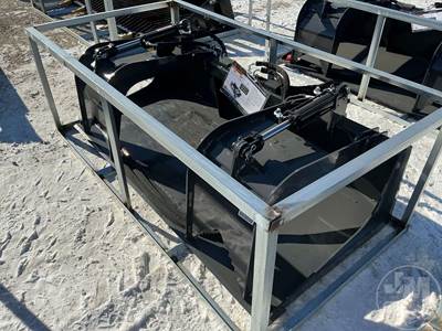 Wolverine GB-11-72W DUAL CYLINDER GRABBLE BUCKET Skid Steer Attachment