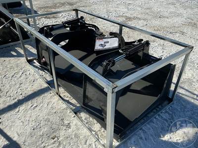 Wolverine GB-11-72W DUAL CYLINDER GRAPPLE BUCKET Skid Steer Attachment