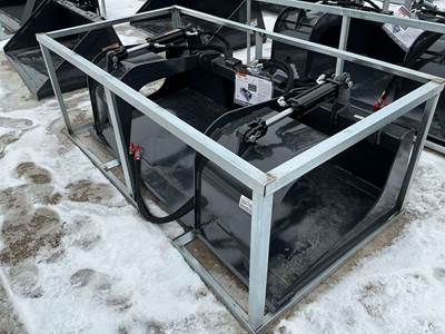 Wolverine GB-11-72W DUAL CYLINDER GRAPPLE BUCKET Skid Steer Attachment