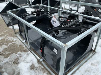 Wolverine GB-11-72W DUAL CYLINDER GRAPPLE BUCKET Skid Steer Attachment