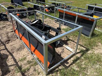 Wolverine J-BM84 84 Inch Snow Pusher Skid Steer Attachment