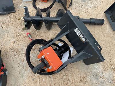 Wolverine MAD-12-12D Hydraulic Auger, Mini Skid Steer Mount