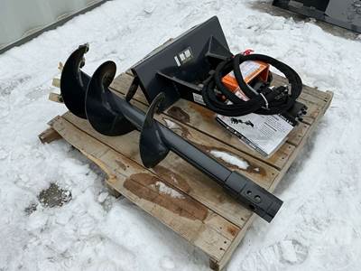 Wolverine MAD-12-12D HYDRAULIC AUGER Skid Steer Attachment