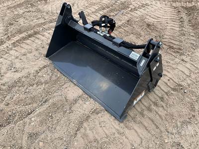 2025 Wolverine MCB-11-48W 48" 4-IN-1 Mini Skid Steer Bucket