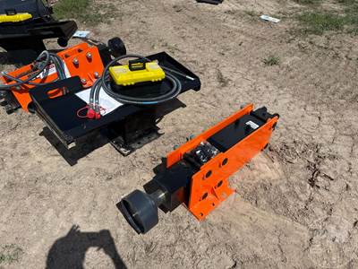 Wolverine PD-12-08D 48 Inch Post Driver Skid Steer Attachment