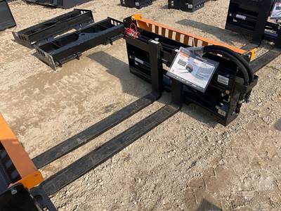 2025 Wolverine PFA-11-3300G Skid Steer Forks with Hyd Positioner, 48" Fork Length