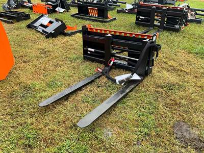 2026 Wolverine PFA-11-3300G 48 Inch Forks with Hyd Positioner, Universal Skid Mount