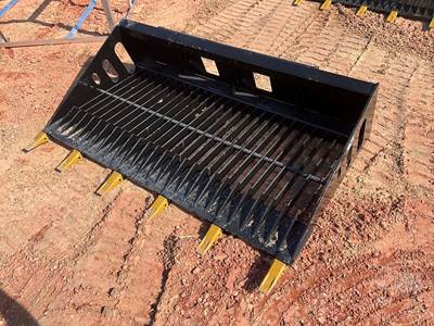 Unused 2025 Wolverine RSB72 72 Inch Skid Steer Attachment, Universal Skid Mount