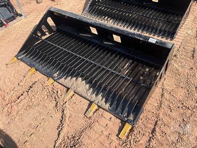 2025 Wolverine RSB78 78 Inch Rock Bucket, Universal Skid Steer Mount
