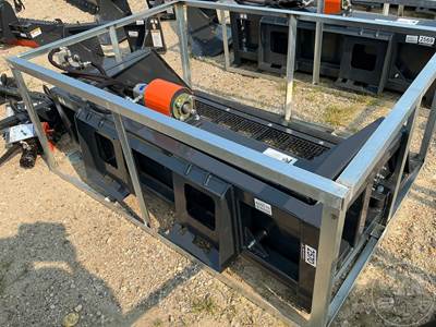 Unused Wolverine SB-12-72W Screening Bucket Skid Steer Attachment, Universal Skid Mount