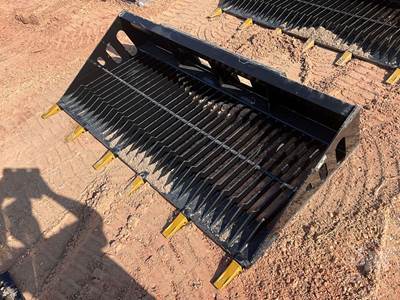 Unused Wolverine SB84 84 Inch Rock Bucket, Universal Skid Mount