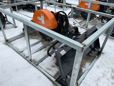 Wolverine SG-13-08D HYDRAULIC STUMP GRINDER Skid Steer Attachment