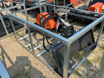 Wolverine SG-13-08D HYDRAULIC STUMP GRINDER Skid Steer Attachment