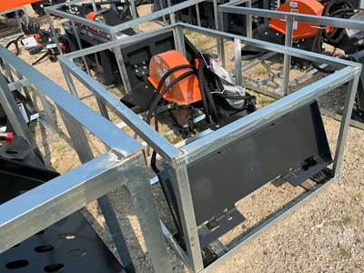 Wolverine SG-13-08D Hydraulic Stump Grinder Skid Steer Attachment, Universal Skid Mount