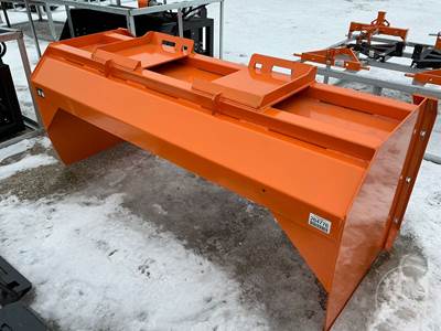 Wolverine SP-15-84W SNOW PUSHER Skid Steer Attachment