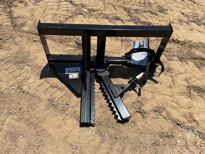 Wolverine TB08 54 Inch Universal Skid Steer Tree and Fence Post Attachment