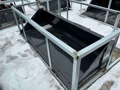 Wolverine TBD-11-84W SMOOTH BUCKET Skid Steer Attachment