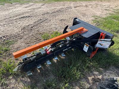 Wolverine TCR-12-48H 48 Inch Trencher Skid Steer Attachment
