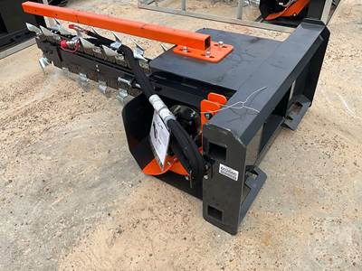 Unused Wolverine TCR-12-48H 48" Trencher Skid Steer Attachment