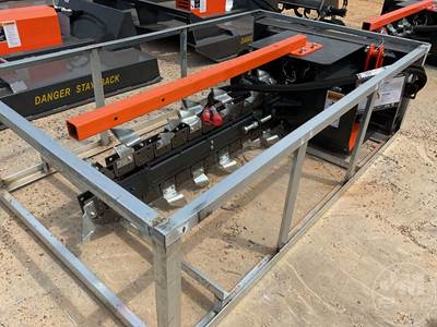Unused Wolverine TCR-12-48H 48" Trencher Skid Steer Attachment, 48" Depth 8" Width