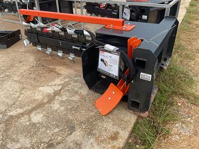 Wolverine TCR-12-48H Skid Steer Trencher Attachment, 48" Depth x 8" Width