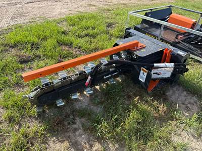 Wolverine TCR-12-48H 48" Trencher Skid Steer Attachment