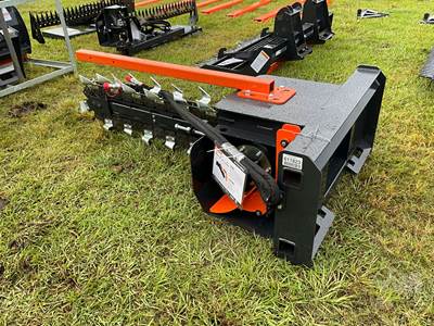 Unused Wolverine TCR-12-48H 8 Inch Trencher Skid Steer Attachment