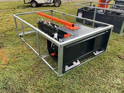 Wolverine TCR-12-48H 8" Trencher Skid Steer Attachment, 48" Depth, 8" Width