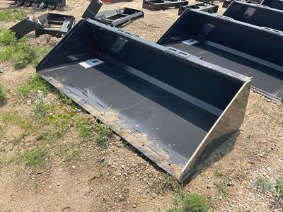 2026 Wolverine TDB-11-84W 82 Inch Smooth Bucket, Universal Skid Mount