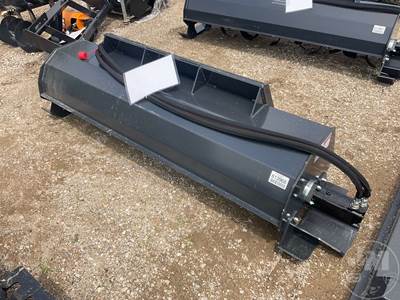 Wolverine TL-12-72W 72" Roto Tiller Skid Steer Attachment, Universal Mount