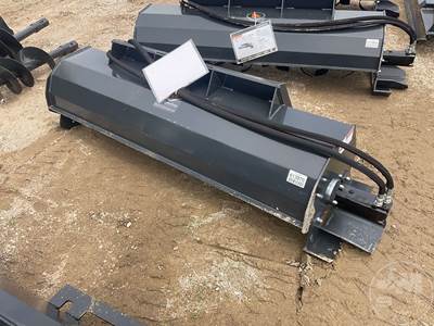 Unused Wolverine TL-12-72W 72" Roto Tiller Skid Steer Attachment, Universal Mount