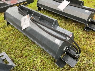 2026 Wolverine TL-12-72W 72 Inch Roto Tiller Skid Steer Attachment, Universal Mount