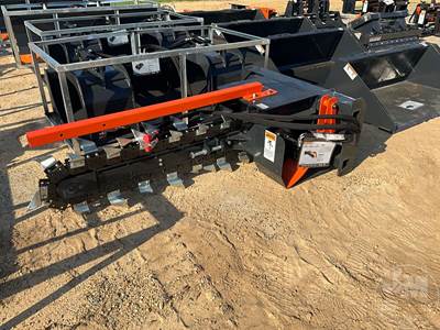 Wolverine TRC-12-48H Mini Skid Steer Trencher Attachment
