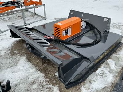 Wolverine ZW-04937 HYDRAULIC BRUSH MOWER Skid Steer Attachment