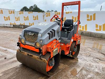 Hamm HD 12 W Smooth Drum Roller Compactor