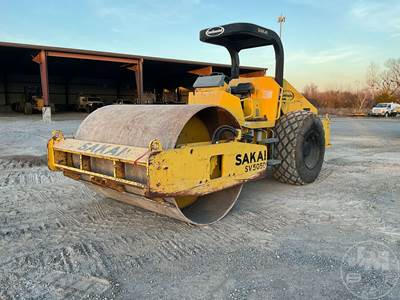 Sakai SV505D Smooth Drum Roller Compactor