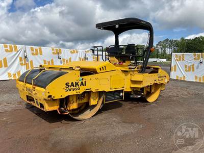SW990 Smooth Drum Roller Compactor