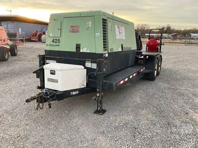 T/A 20 FT Sandblast Trailer, Length 20', Width 80", Spring Susp, Steel Floor,