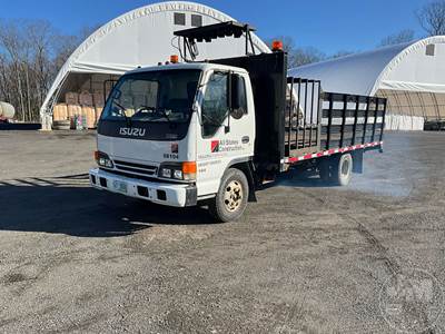 Isuzu NPR Stake Bed Truck