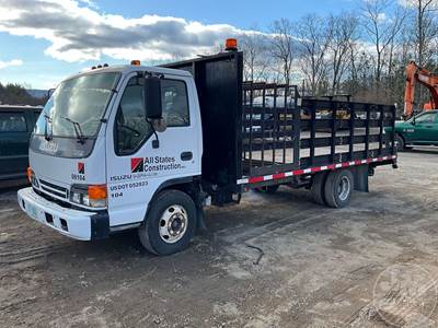 Isuzu NPR Stake Bed Truck