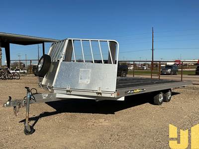 Aluma 8622 V-NOSE SNOWMOBILE TRAILER Tag Trailer