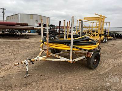 Custom Built POLY PIPE TRAILER Tag Trailer