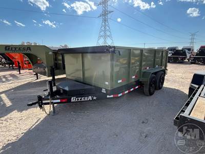 Gitesa TD7014LC8B 14 FT T/A Tag Trailer