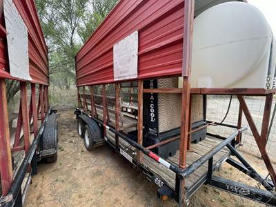 JM 16' T/A COOLING TRAILER Tag Trailer