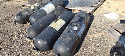 Tank, QTY Of 5 Natural Gas Tanks