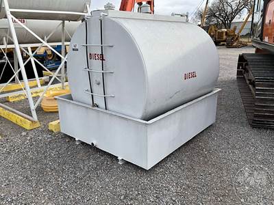 Tank, Bulk Fuel Tank, W/ Overflow Containment Bin, Fill-Rite FR700V Heavy Duty