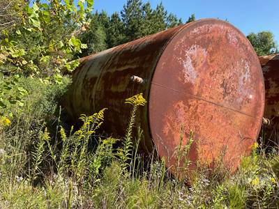 STEEL FUEL STORAGE Tank