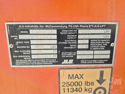 JLG 1200SJP Telescopic Boom Lift