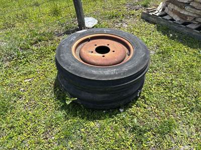 QTY Of (2) 5.00-15 Tractor Tires W/ Wheels